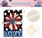 Patriotic 4th of July Garden Flag 12x18 Inch Double Sided Outside, Floral Welcome Daisy Polka Dots Yard Outdoor Decoration